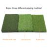 NBR Bottom PE Grass Portable Golf Hitting Practice Pad Multifunction Putting Mat Training Supplies