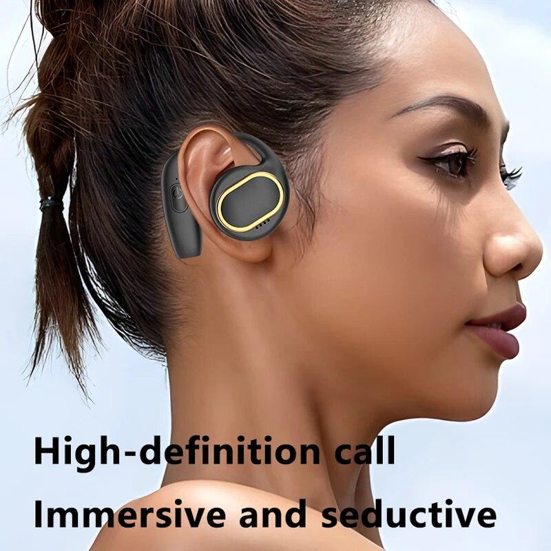 New Over-ear Oversized Speaker In The Ear Open OWS Dual-ear Air Conduction Long Battery Life Wireless Bluetooth Headphones