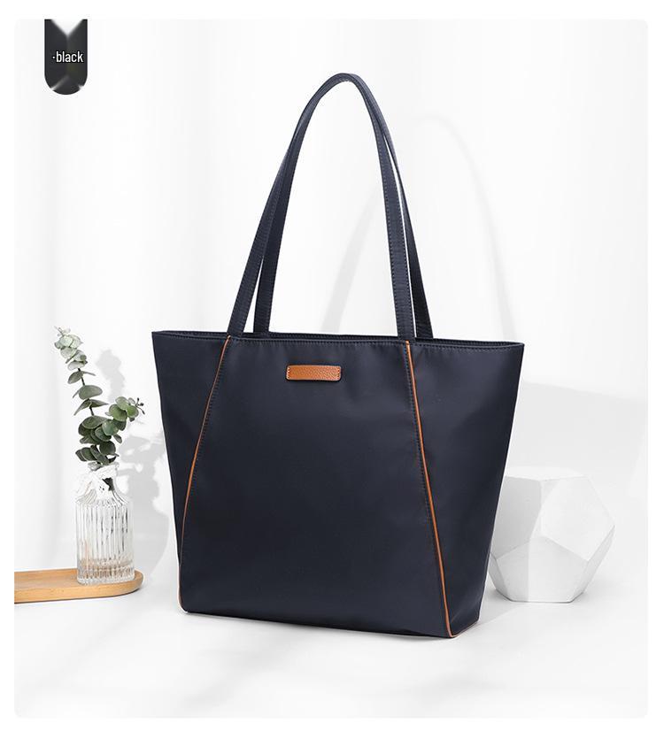 Women's Large Capacity Canvas Tote Bag - 2025 High-End Oxford Cloth Underarm Shoulder Handbag