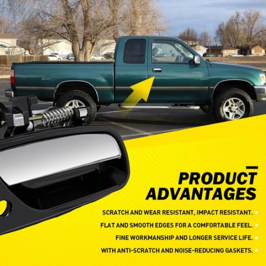 Front Passenger Side Exterior Door Handle For Toyota T100 1993-1998 TO1311135