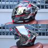 DOT Certified Modular Motorcycle Helmet Double Visor Design Men Women All Season High Strength ABS Comfortable Riding Helmet