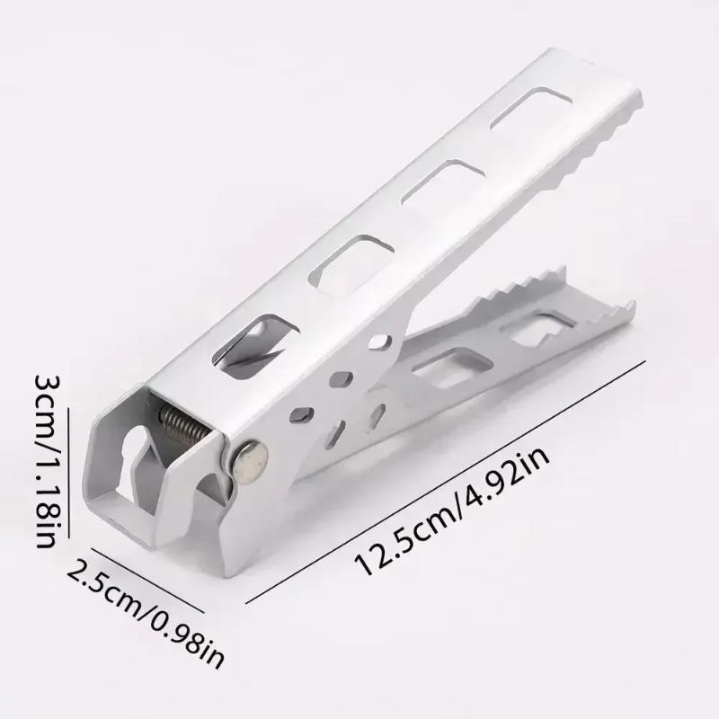 Anti Hot Pot Gripper Outdoor Camping Cooking Tool Barbecue Cake Clip Microwave Plate Dish Food Tong Kitchen Accessory