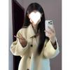 Japanese Sweet Girly Loose Double-Sided Wool Coat for Autumn/Winter