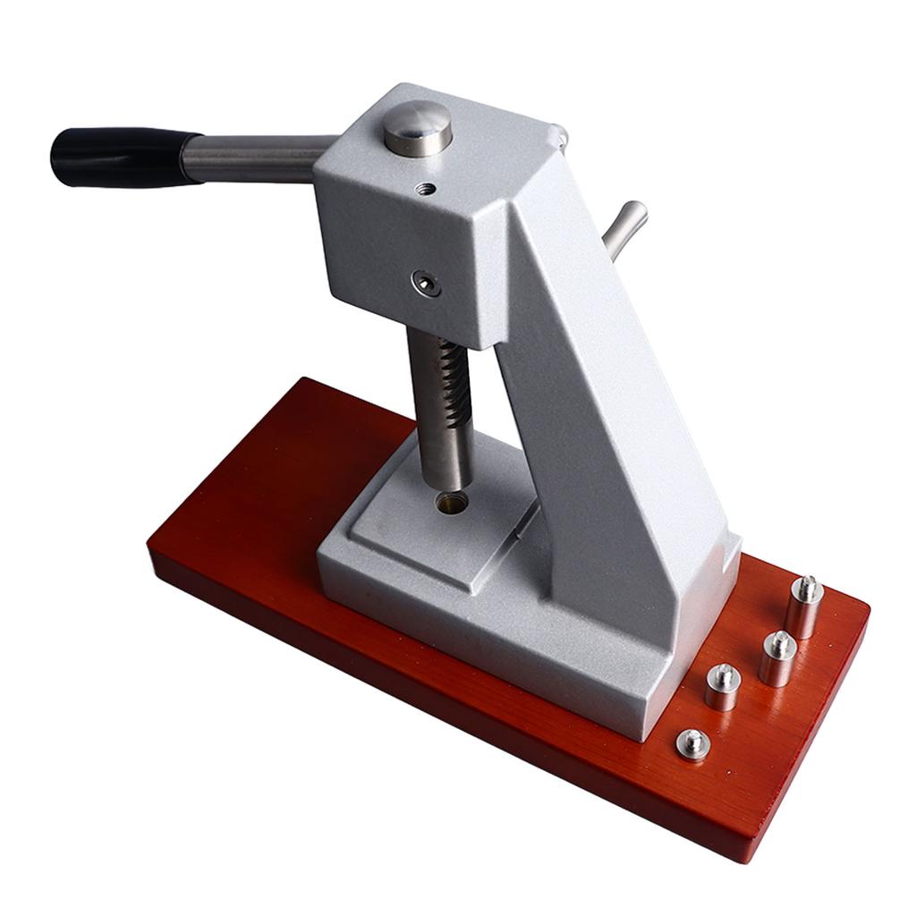 6173 Watch Capping Machine Beech Wood Watch Repairing Capping Device Silver