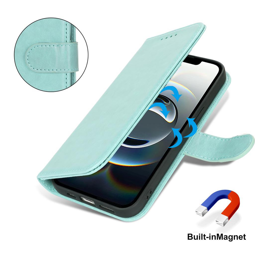 For iPhone 16e Case R61 Texture Wallet Leather Flip Phone Cover