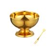 Outdoor Picnics Essential Portable Nonrust Steel Bowl for Salads Ice Creams Easy Cleaning Sturdy Multipurpose Design