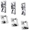 6 Pcs Sewing Machine Foot Press Foot Rolled Hem Feet Household Multi Functional Sew Accessories Hemming Foot Roll Hem Foot