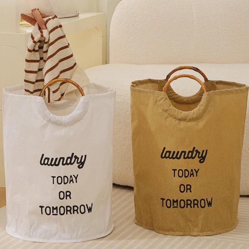 Household Toy Clothing Storage Basket Waterproof Enlarged Thickened Dirty Clothes Basket Foldable Portable Dirty Clothes Basket
