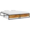 VidaXL Bed Frames Black Metal 160x200 Cm 324817