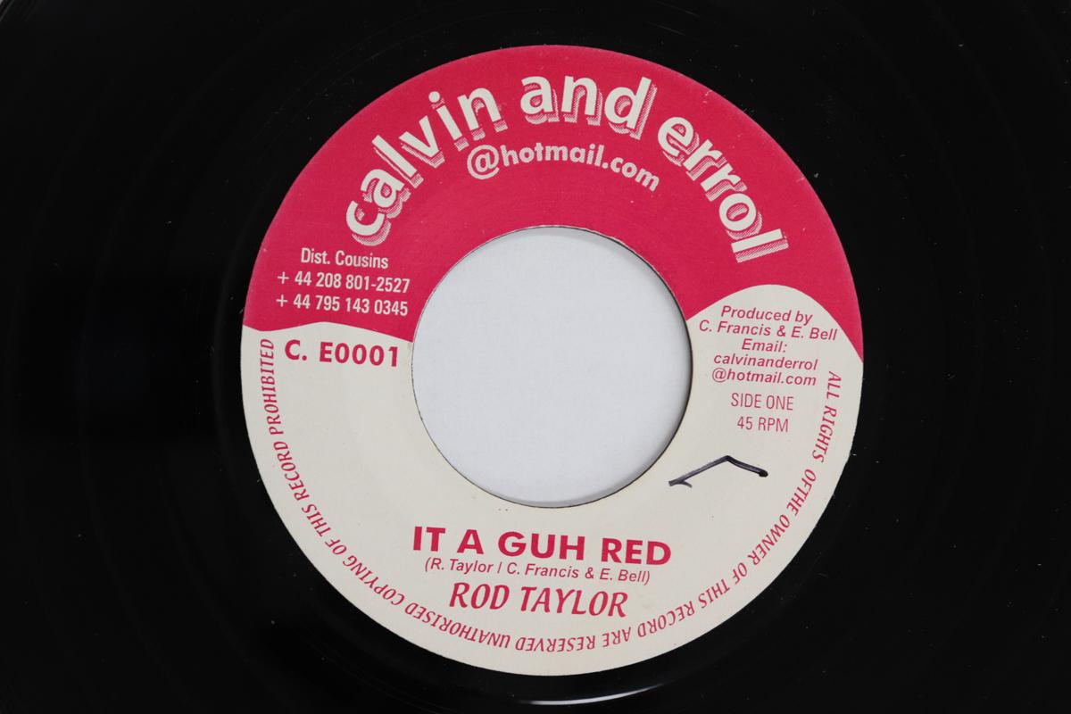 

7-дюймовая пластинка РОД ТЕЙЛОР / МАФИЯ И ФЛАКСИ - It A Guh Red / Version CE0001 Calvin And Erro 2003 UK Регги, Ска и Даб Б/У