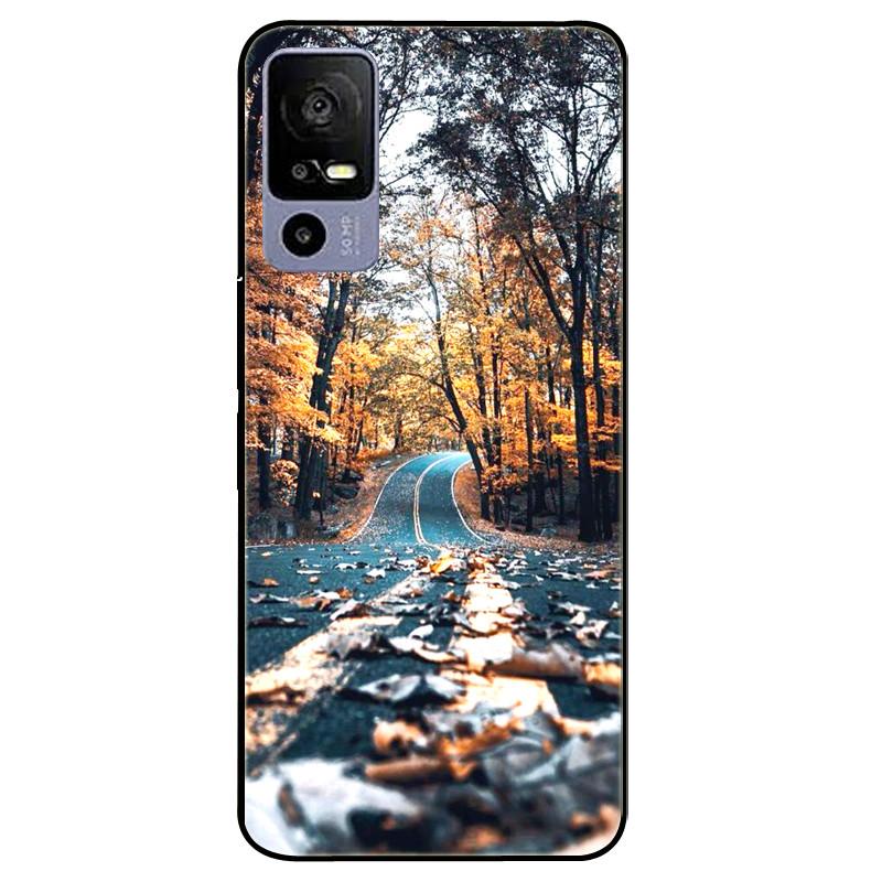 For TCL 40R 5G Case 6.6'' Silicone Soft Fashion TPU Phone Cover for TCL 40 R 5G Cases T771K T771A T771H Bumper Funda For TCL 40R