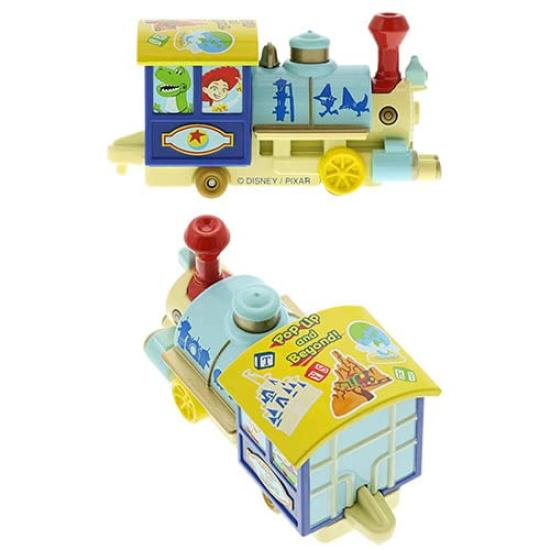 Toy Story Tomica Big Thunder Mountain Tokyo Disney Resort Exklusives Fahrzeugsammlung Pop-up-Buch