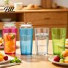 No Valve Sippy Cup No-Spill with 360 Smart Edge Rim Plastic Durable Training Baby Weaning Safe Open for Toddlers