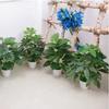 Green Aloes Artificial Wealthy Leaves Without Pot Green Plants Fake Flower Living Room Decoration Simulated Monstera Tree Plant