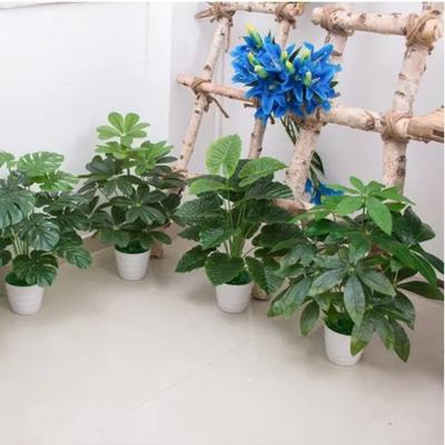 Groene Aloë Kunstmatige Rijke Bladeren Zonder Pot Groene Planten Nepbloem Woonkamer Decoratie Gesimuleerde Monstera Boom Plant