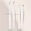 High Precision False Eyelash Tweezers Wedding And Vaccination Beginners Stainless Steel Eyelash Tweezers Grafting False Eyelash