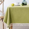 Rectangular Rural Style Textured Tablecloth Oil-proof Table Decoration Table Cover  Dining Table