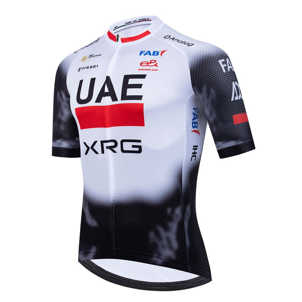 UAE TEAM Cycling Jersey Set 2025 Summer Men Mountain Bike Uniform Breathable Bicycle Clothing Suit Ropa Ciclismo Maillot Hombre