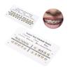 10 Packs Metal Dental Teeth Orthodontics Brackets Braces 022slot 345hooks