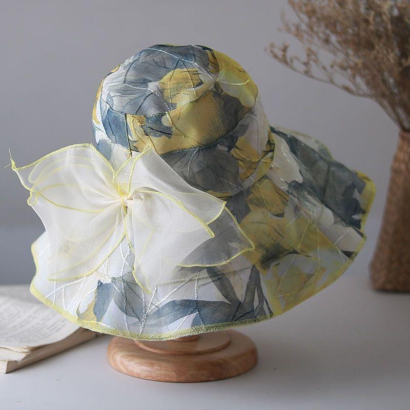 Hat Women Summer Women Sunshade Big Eaves Sunscreen Fisherman Hat Thin Breathable Sun Hat Basin Hat