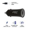 Car Charger - MYWAY - LL-T219 PD 20W - Black - Fast Charging - Universal