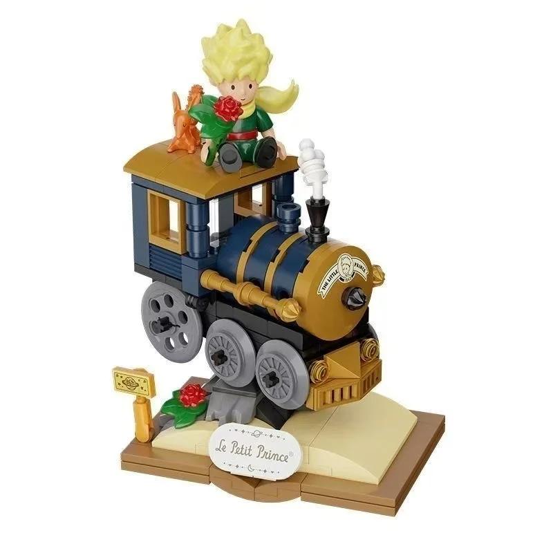Little Prince Series Building Blocks Star Shake Car Construction Collection Ornament Children'S Assembly Puzzle Anime Gift