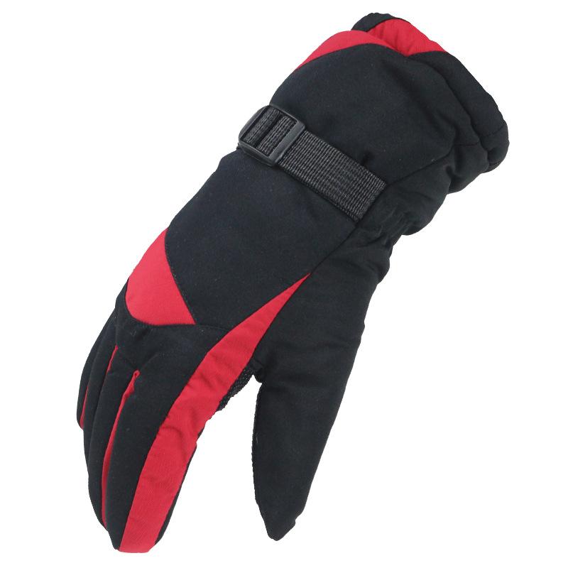 

Зимние лыжные перчатки one size fits all красный