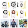 Orientation Compasses, Hiking Navigation Map Scale Ruler Compasses, Multifunctional Magnifier Compasses for Map Reading