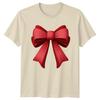 Red Bow Gift Graphic Tee Unisexs TShirt Unisexs Tee Unisex Top
