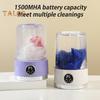 Underwear Washer Cordless Mini Washing Machine Digital Display Easy To Operate Rechargeable Small Clothes Washer Laundry Machine