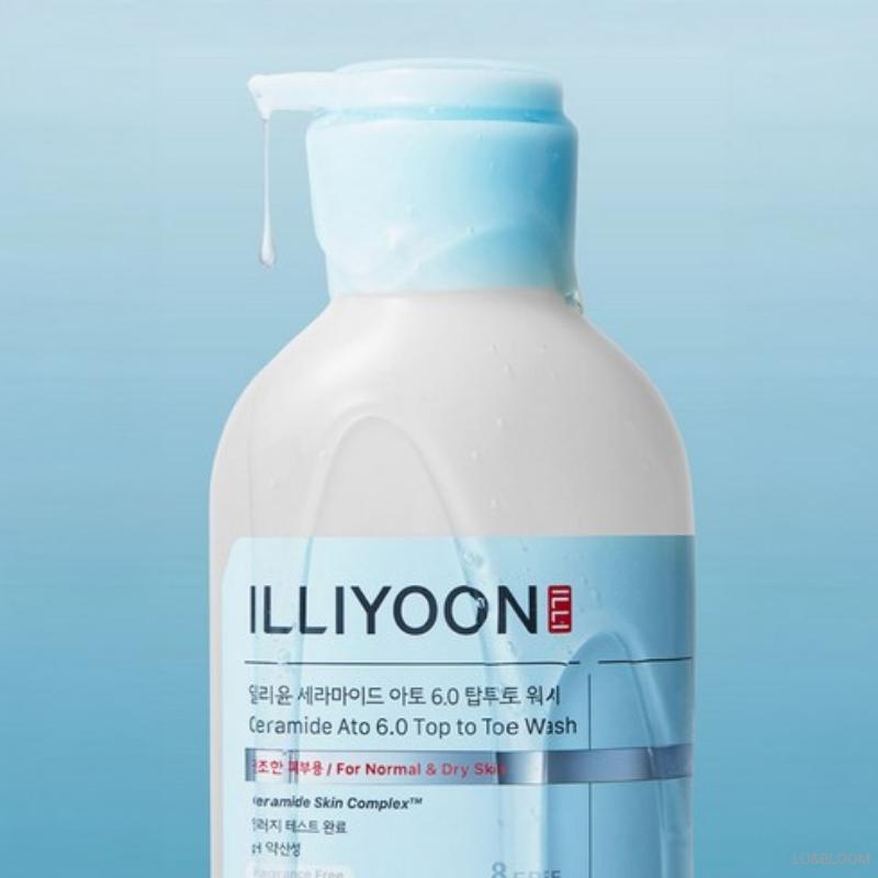 ILLIYOON Ceramide Ato 6.0 Top To Toe Wash 500ml (+Free Gift)