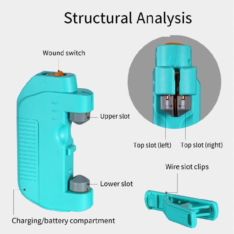 Line Knot Tying Machine for Fishing Winder Tying Tool Quick Tying Tool Fishing Line Knotting Machine Fishing Hook Tiers