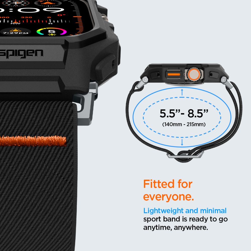 Spigen Lite Fit Pro Apple Watch Ultra 1 / 2 (49 Mm) Matte Black
