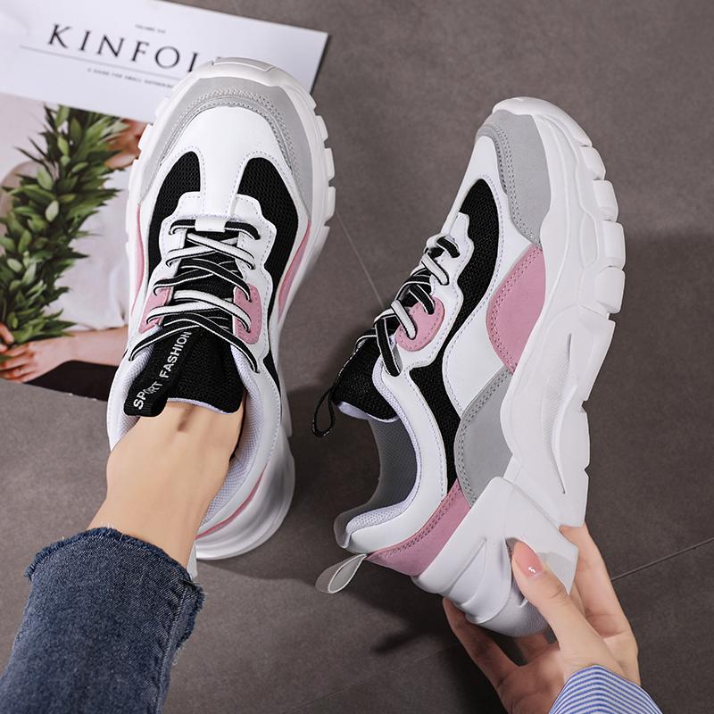 Jarní a podzimní dámské prodyšné EVA ultra lehké vycpané outdoorové outdoorové voděodolné běžecké boty