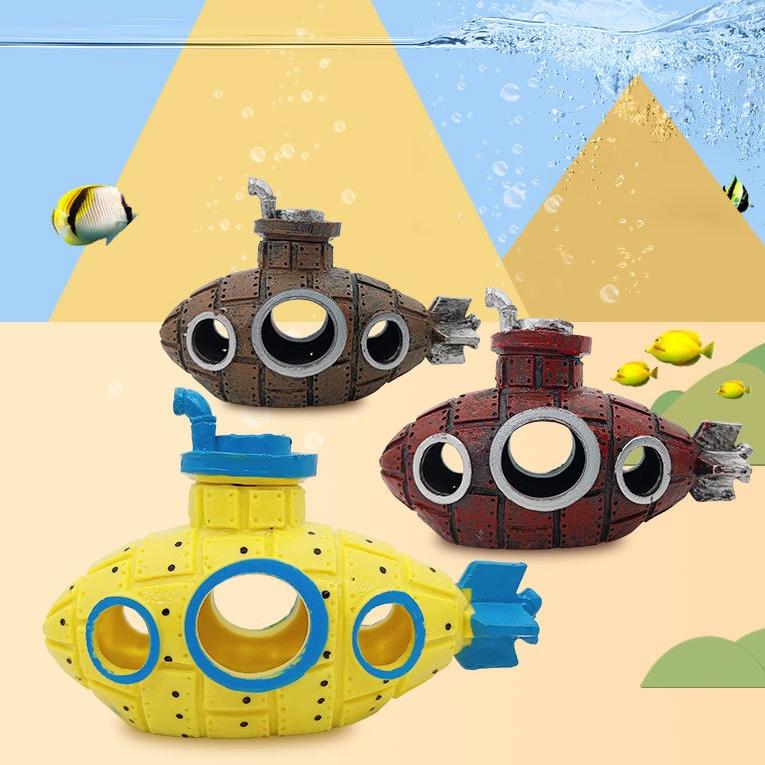 Fish Tank Landscaping Decoration Submarine Ornaments Aquarium Resin Fish Shrimp Shelters Environmental Protection Healthy