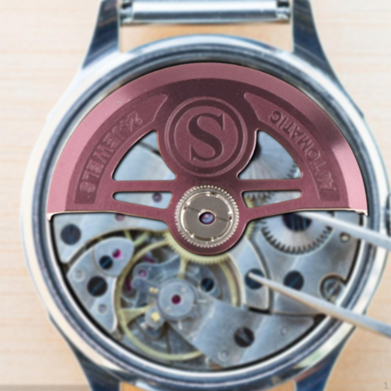 

Автоматические механические часы Механизм ротора Части Профессиональное обслуживание Purple