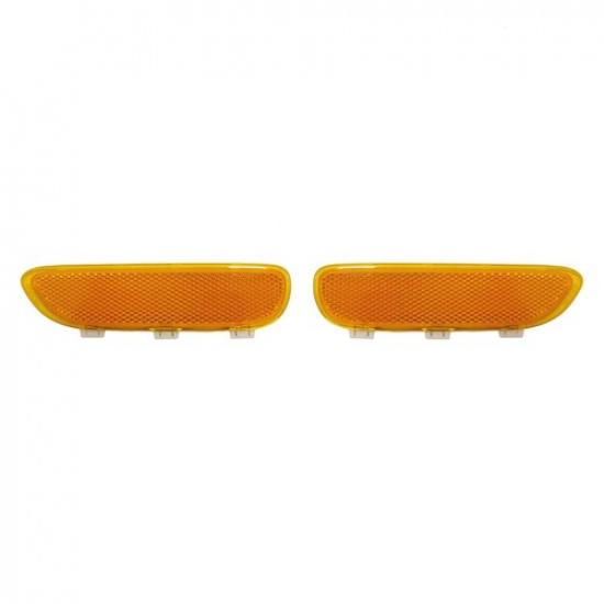 

Car Amber Lens Front Bumper Side Marker Reflector For BMW E46 M3 Coupe 2001-2006