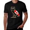 OVO Canada Owl TShirt Basic Breathable Solid Color TShirt
