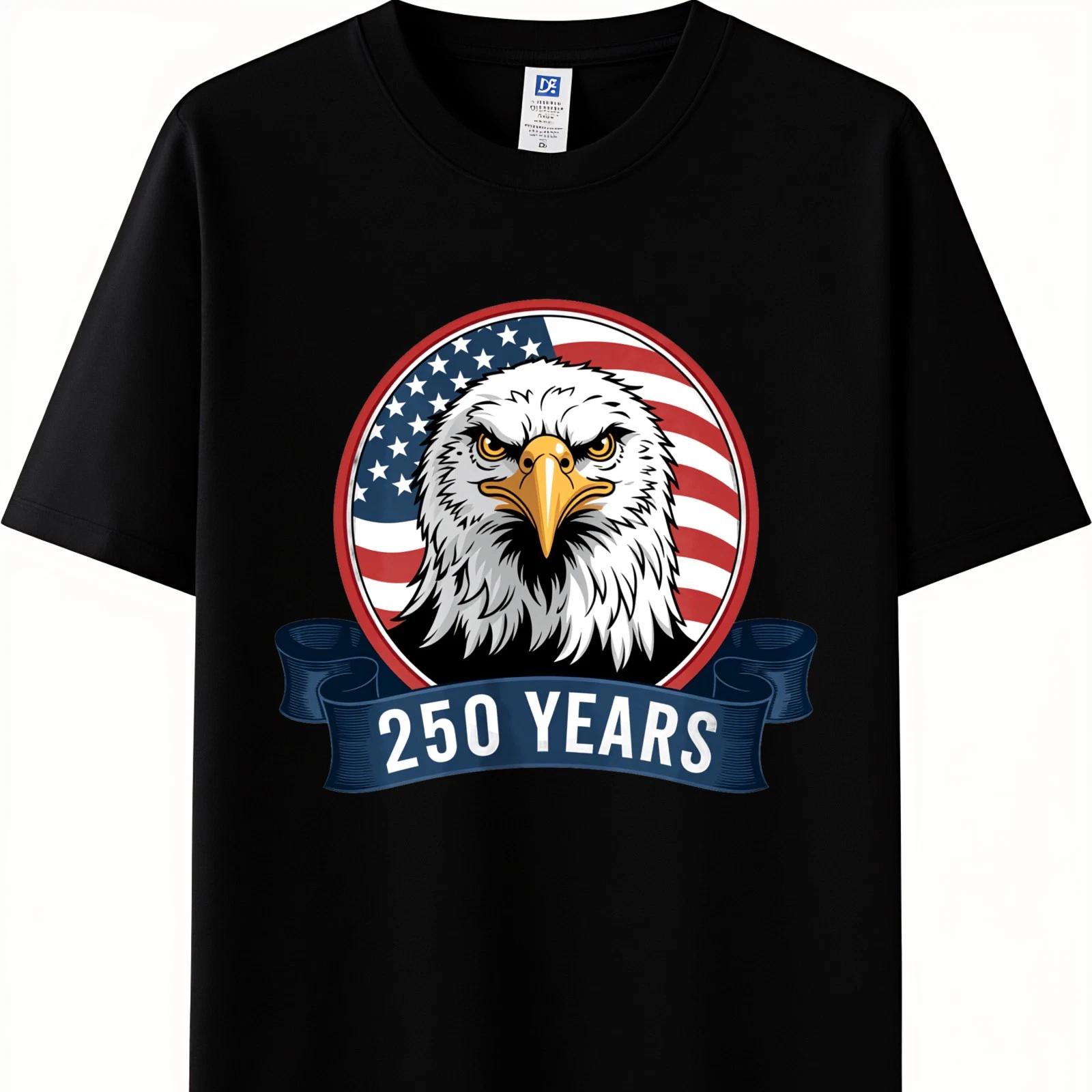 Unisex Freedom Bald Eagle Veteran T-Shirt | USA 250th Anniversary Patriotic Tee 3XL