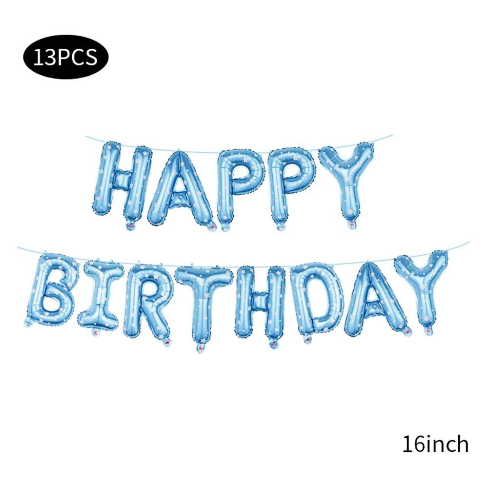 Premium Happy Birthday Aluminum Foil Balloons Ideal For Memorable Celebration Events