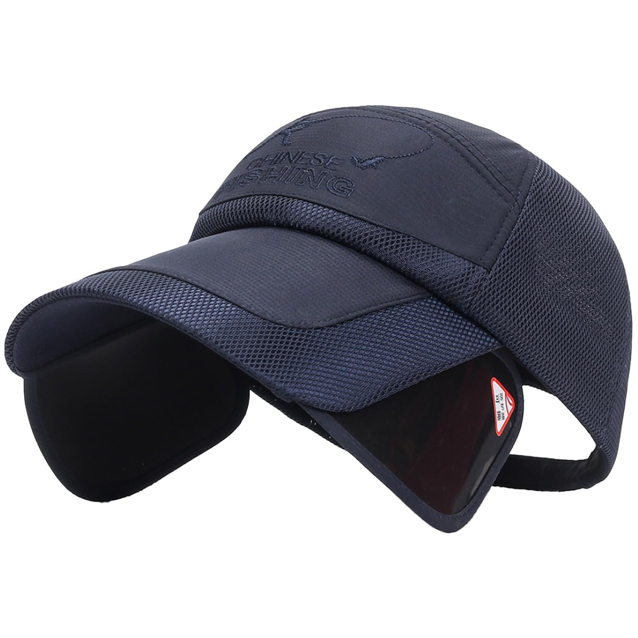 

Рыбалка Рыбалка Узор Логотип Длинный Козырек Сетчатая Кепка Шляпа На Открытом Воздухе Гольф Мужчины Женщины CA804 [Белый Клык] (военно-морской флот)