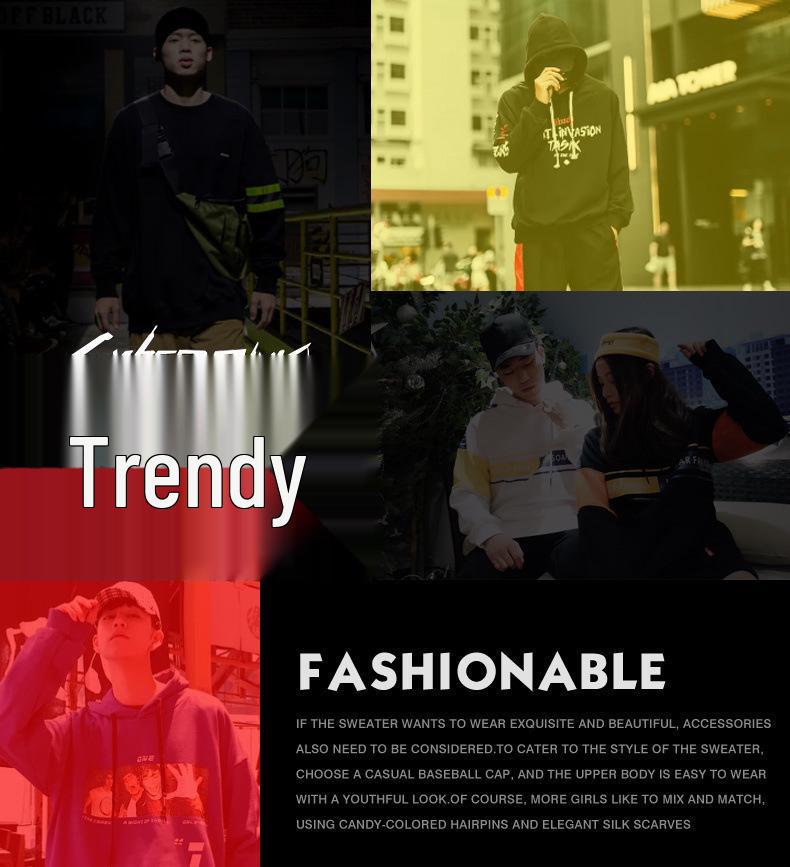 Herenkatoenen sweatshirt met ronde hals: Lente/Herfst Losse Pasvorm, Grote Maten, Effen Kleur, Sportkleding voor Koppels, T-shirt Jas met Lange Mouwen en Logo.