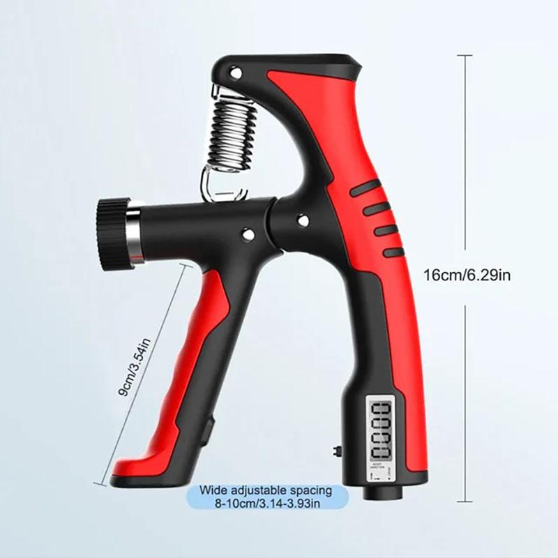 Adjustable Portable Electronic Counting Timing Grip 10-120KG Professional Hand Therapy Strength Muscle Training Wrists