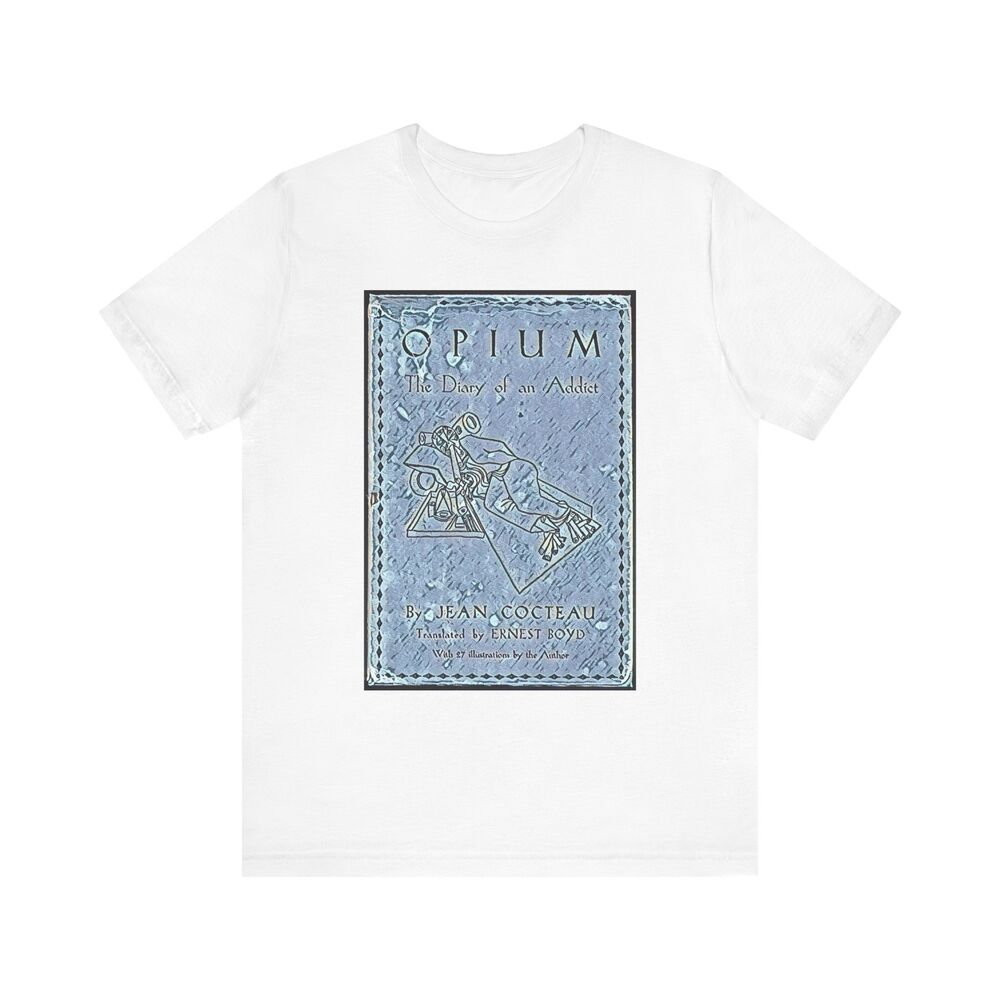 

Opium Jean Cocteau Graphic Print Crewneck Unisex Jersey Short Sleeve Tee Shirt 4XL