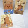 Kawaii Cartoon Capybara A5 Notebook Exercise Book Student Cute Learning Stationery Notepad Diary Gift