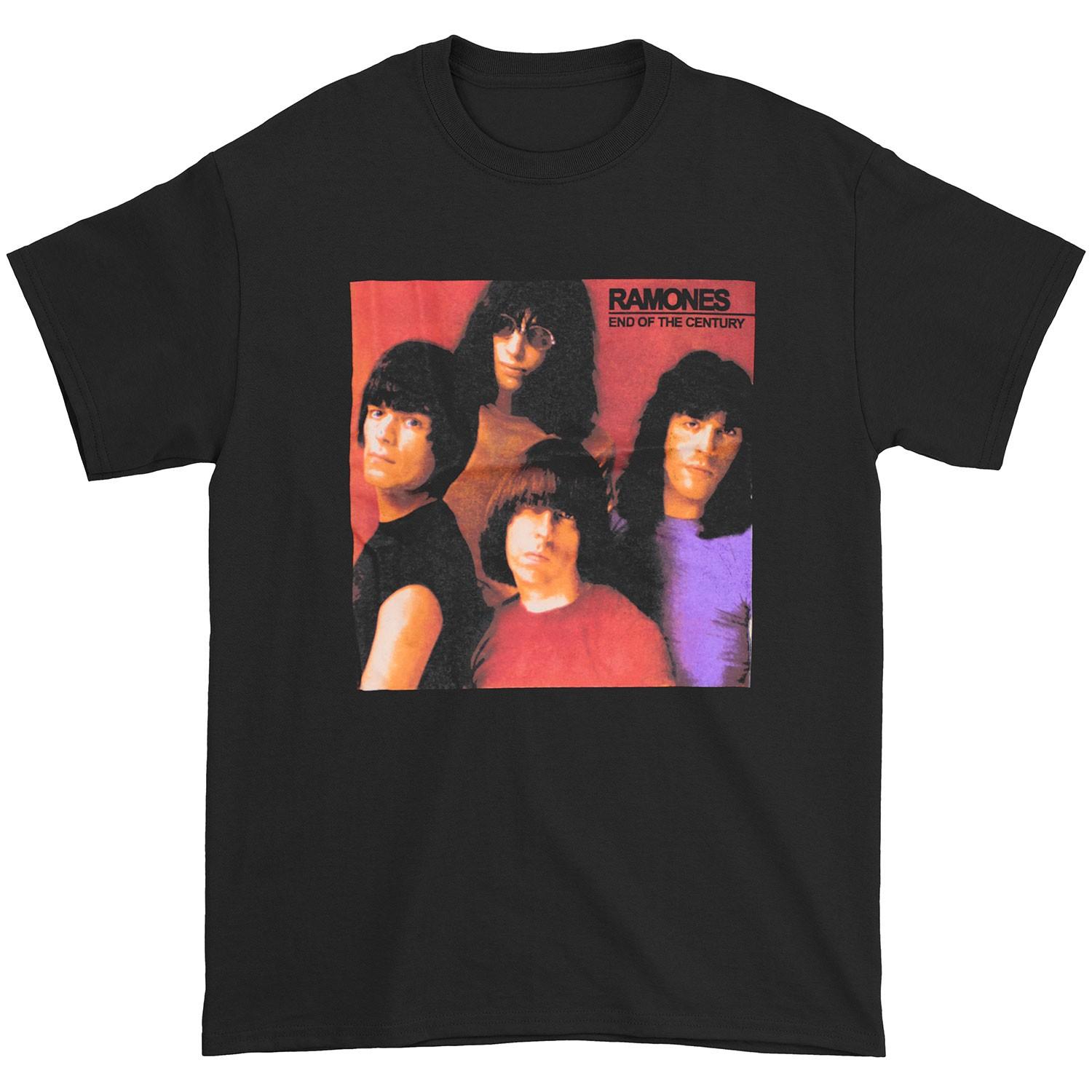 Mens Ramones End Of The Century T-shirt Small Black XXXL