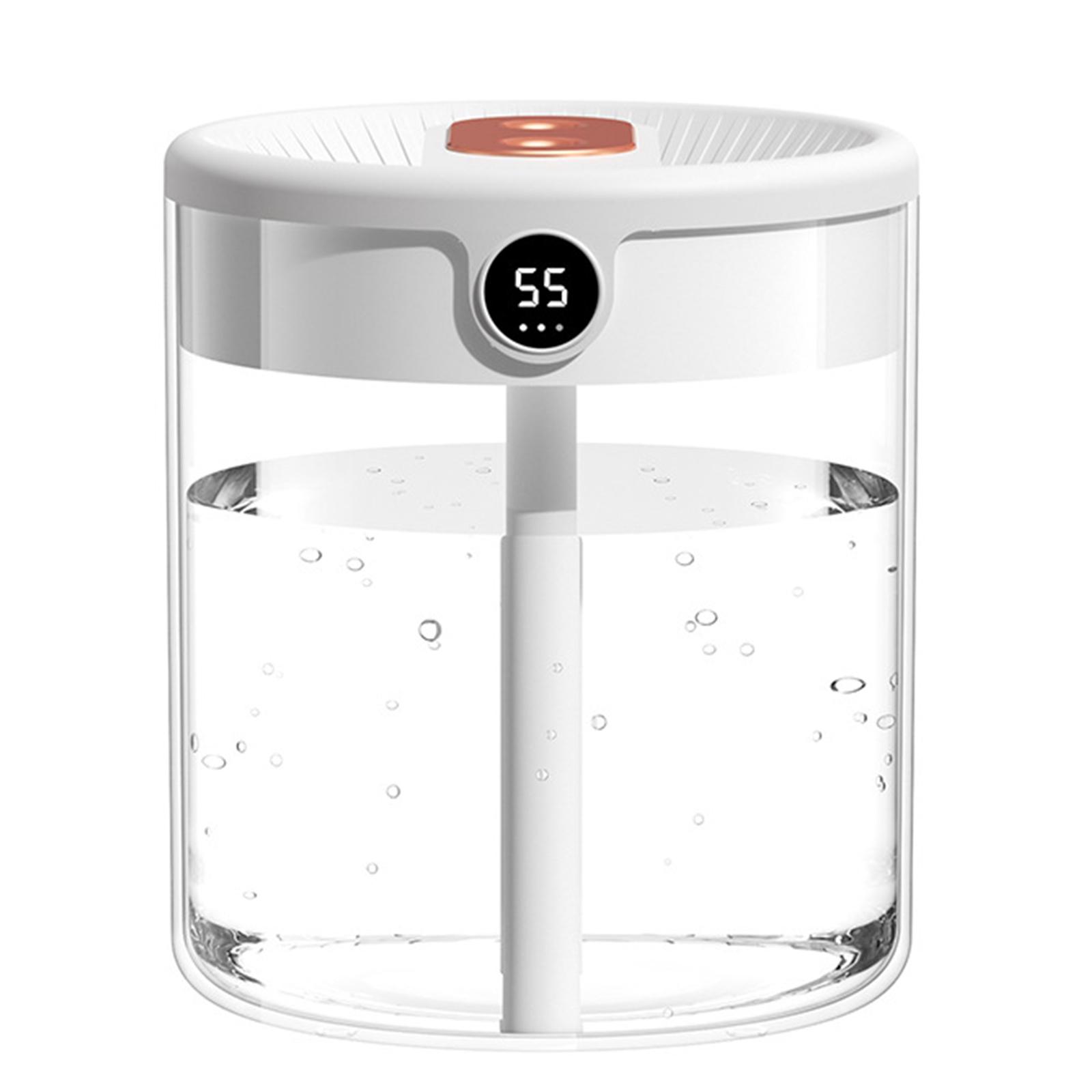 2L Double Spray Humidifier USB Essential Oil Air Humidifier Large Capacity Mute Water Supplement Humidifier for Bedroom Desktop