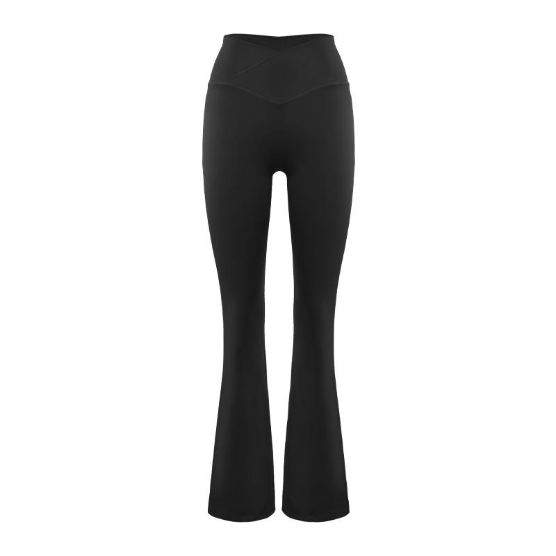 Lulu Nude Feeling High Waist Flared Yoga Pants - Wide Leg, Hip Lifting, Slimming, No Embarrassing Lines.