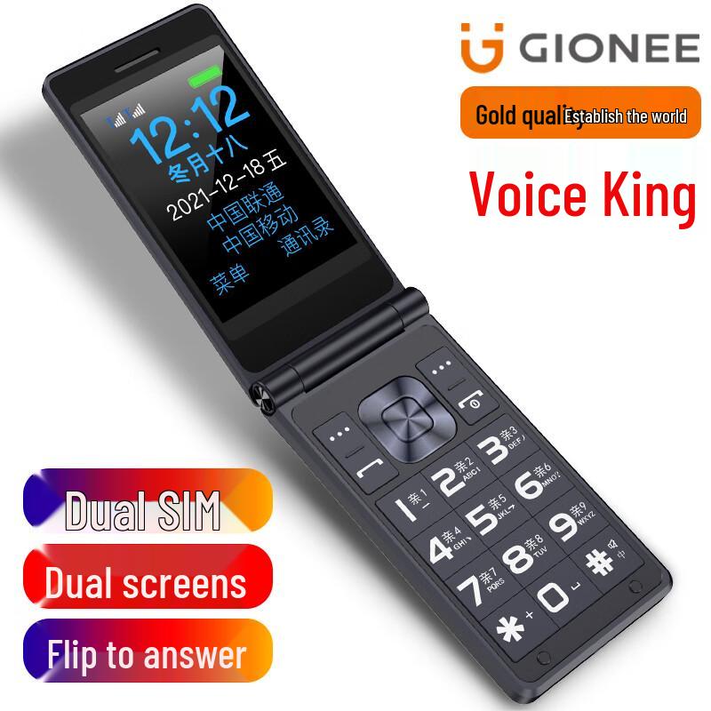 Gionee V16 4G Klapphandy für Senioren (CN-Version)