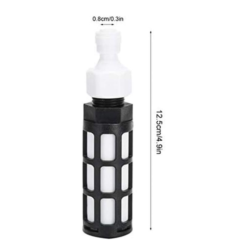 1/4'' Fine Filtration Self Priming Water Inlet Filter For Humidifier Sprays Systems Homes Offices Garden Misting System